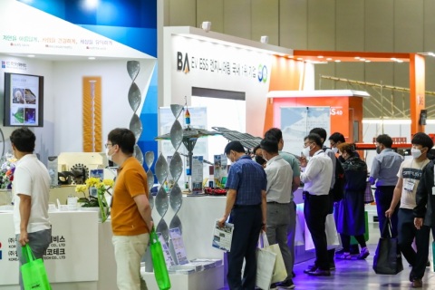 韩国太阳能光伏及新能源展览会展会现场图片