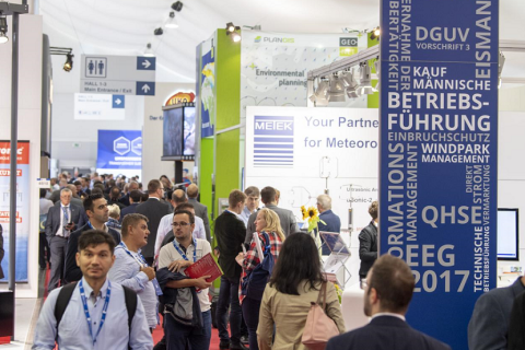 德国胡苏姆风能展览会展会现场图片