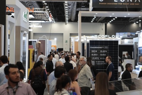 墨西哥太阳能光伏及储能展展会现场图片