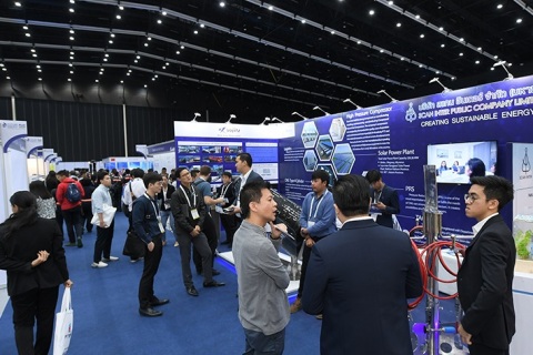 泰国新能源、太阳能、风能展展会现场图片
