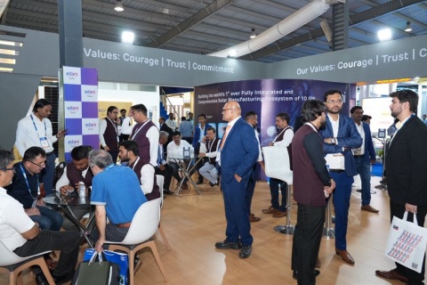 印度太阳能光伏展览会展会现场图片