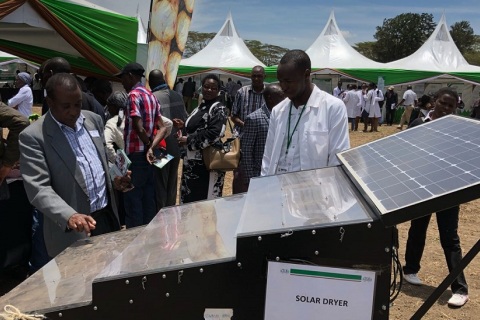 肯尼亚内罗毕太阳能光伏展览会展会现场图片