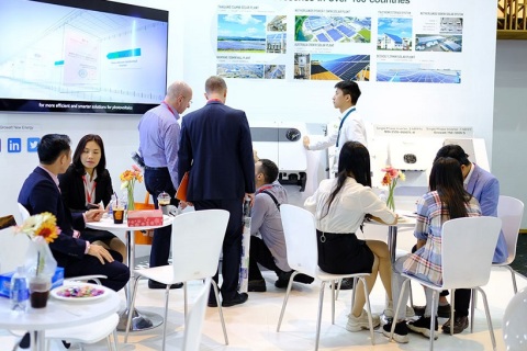 越南胡志明太阳能、储能展览会展会现场图片