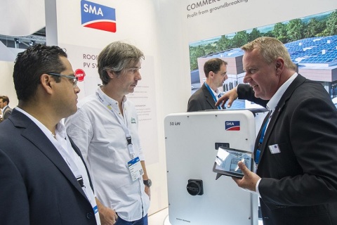 法国里昂智慧能源系统展-法国太阳能光伏展展会现场图片