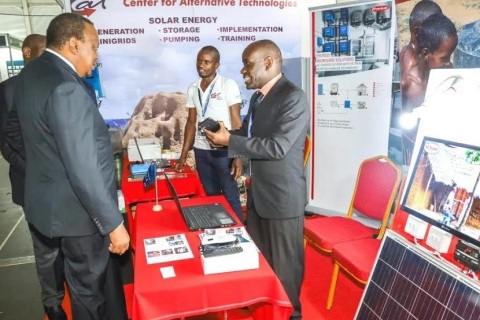肯尼亚内罗毕太阳能光伏展览会展会现场图片