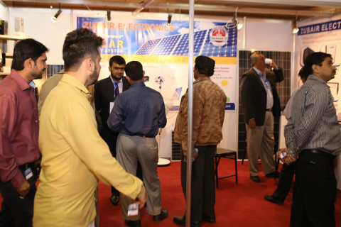 巴基斯坦太阳能光伏展览会展会现场图片