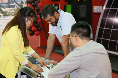 巴基斯坦太阳能光伏展览会展会现场图片