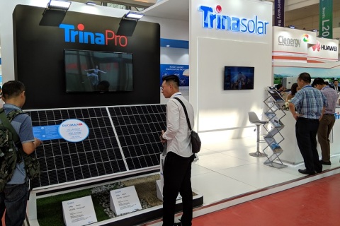 越南胡志明太阳能、储能展览会展会现场图片