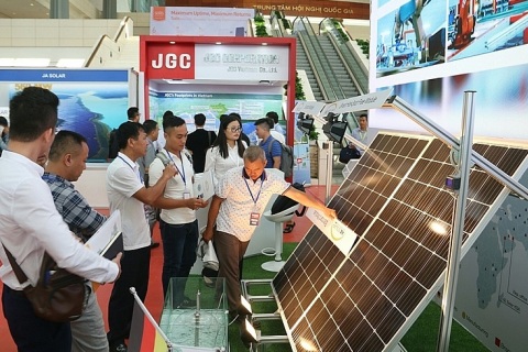 越南胡志明太阳能、储能展览会展会现场图片