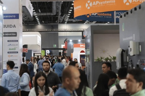 墨西哥太阳能光伏及储能展展会现场图片