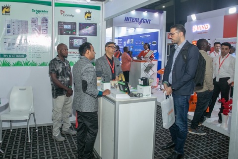 尼日利亚太阳能光伏及储能展展会现场图片