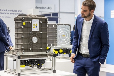 德国斯图加特氢和燃料电池展览会展会现场图片