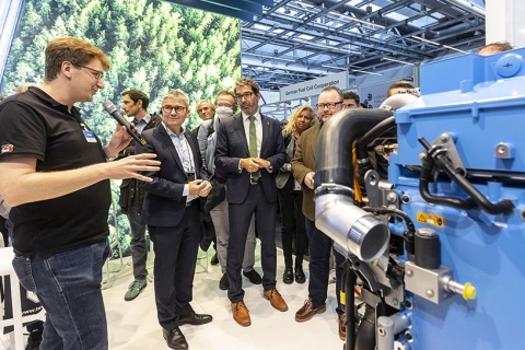 德国斯图加特氢和燃料电池展览会展会现场图片