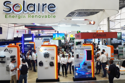 哥伦比亚太阳能光伏展览会展会现场图片