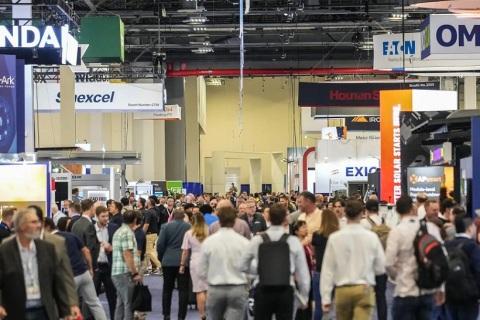 美国华盛顿太阳能光伏及储能展览会展会现场图片