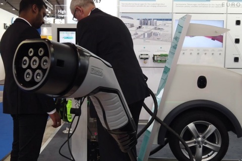 美国电池展览会展会现场图片