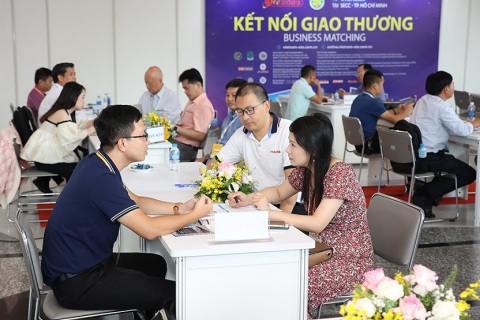 越南胡志明绿色能源展览会展会现场图片