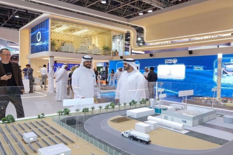 中东阿联酋迪拜太阳能展览会展会现场图片