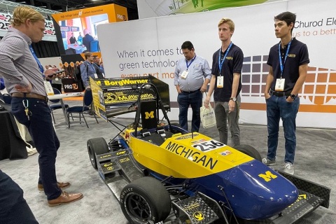 美国电池展览会展会现场图片