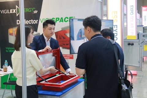 韩国氢能、太阳能、核能展展会现场图片