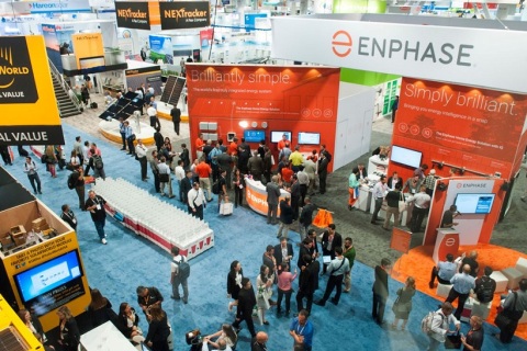 美国华盛顿太阳能光伏及储能展览会展会现场图片