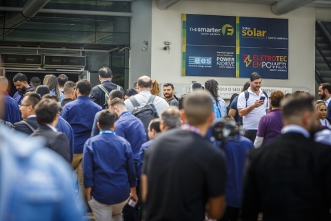 巴西圣保罗电池储能展览会展会现场图片