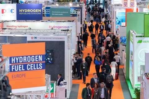 德国欧洲氢能及燃料电池展览会展会现场图片