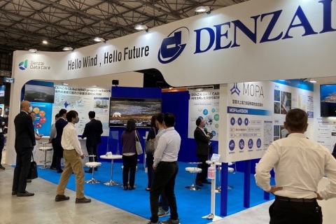 日本东京风能展览会展会现场图片