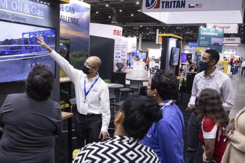 美国离岸石油天然气展览会OTC展会现场图片