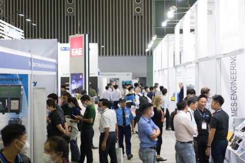 越南河内电池、储能展览会展会现场图片