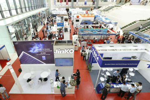 越南河内电池、储能展览会展会现场图片