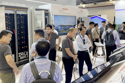 越南河内电池、储能展览会展会现场图片