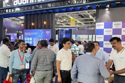 印度电池储能展览会展会现场图片