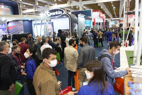 巴西圣保罗电池储能展览会展会现场图片