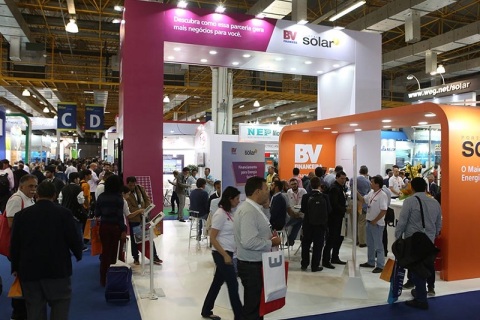 巴西圣保罗电池储能展览会展会现场图片