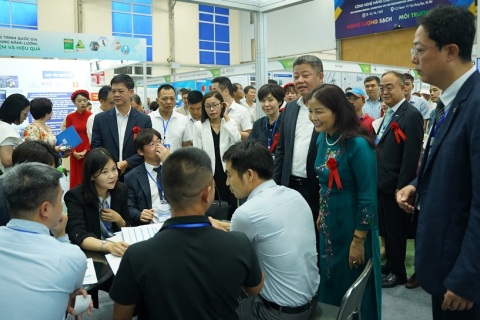 越南河内电池、储能展览会展会现场图片