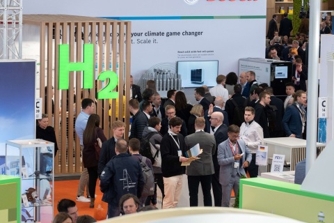 德国欧洲氢能及燃料电池展览会展会现场图片