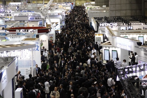 日本东京氢能及燃料电池展览会展会现场图片