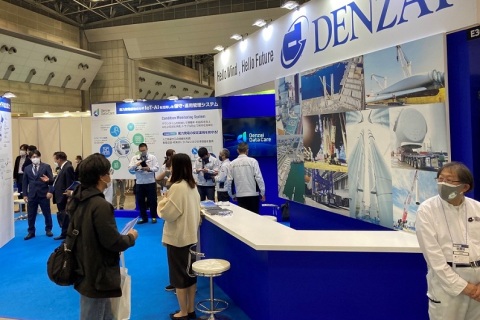 日本东京风能展览会展会现场图片