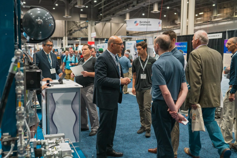 北美美国休斯敦氢能及燃料电池展展会现场图片