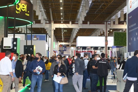 巴西圣保罗电池储能展览会展会现场图片