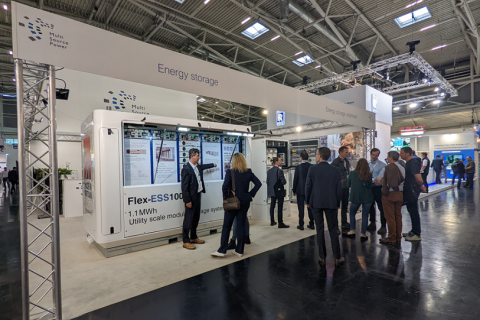 德国欧洲电池储能展览会展会现场图片