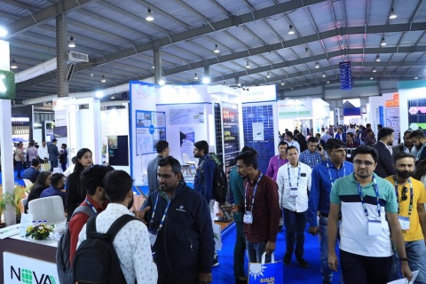 印度电池储能展览会展会现场图片