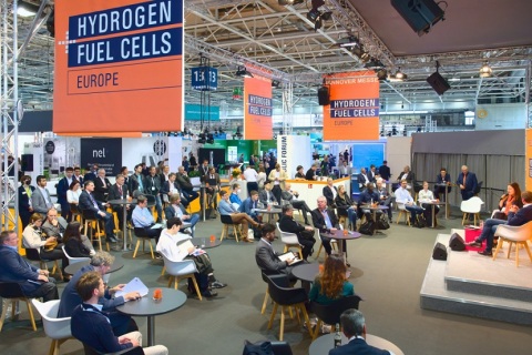 德国欧洲氢能及燃料电池展览会展会现场图片