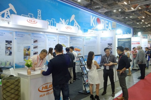 新加坡石油天然气展览会展会现场图片