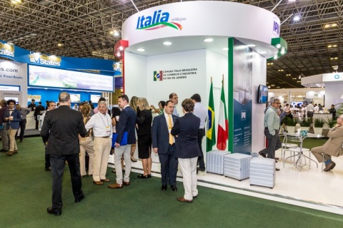 巴西里约离岸石油展览会展会现场图片