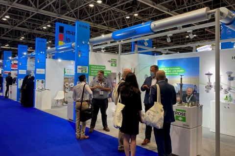 美国休斯敦天然气、氢能展览会展会现场图片