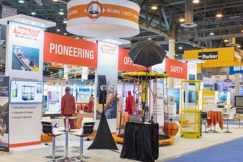 巴西里约离岸石油展览会展会现场图片