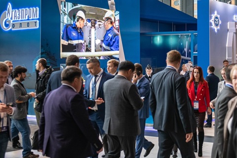 俄罗斯圣彼得堡离岸海洋石油展览会展会现场图片