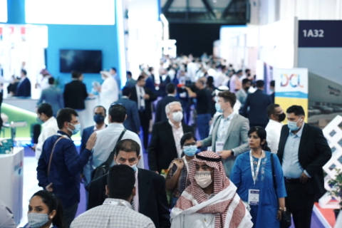 中东迪拜涂料展览会展会现场图片